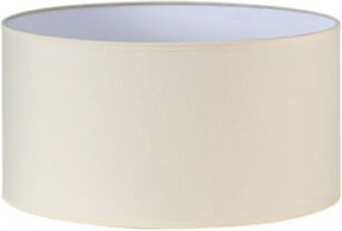 FABRILAMP - Zylindrischer Lampenschirm Dori E27 beige 35Dx35dx20h Cm Popelin Stoff - FAB 176133515