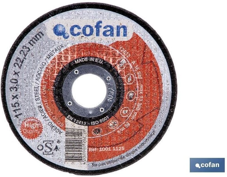 Trennscheibe – 115 x 3,0 x 22,23 professionelles Metall