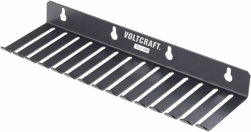 Voltcraft - ML-1 or Messleitungshalter ML-1 or 14 Aussparungen (73 x 5,3 mm) (l x b x h) 280 x 85 x 32