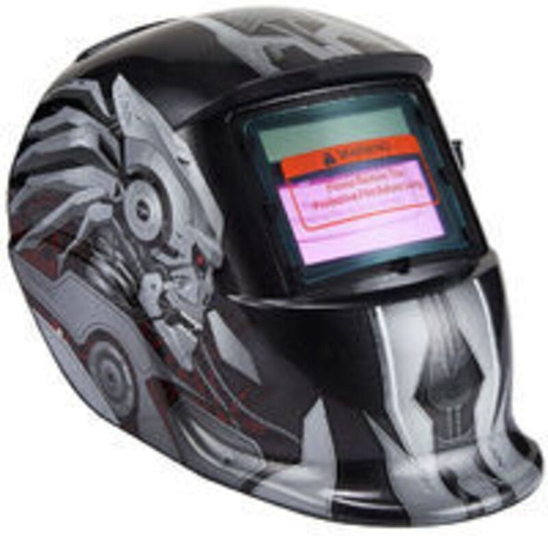 Automatischer Schweißhelm – Schweißmaske mit 2 Linsen und 2 einstellbaren Tönungsfiltersensoren DIN9-13 für mig tig mag ...