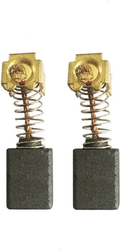 Trade-shop - 2x Kohlebürsten Motorkohlen 6x9x11,5/13,5mm für Makita Heckenschere UH4861 UH5260 UH5261 UH5550 UH5570 UH55...
