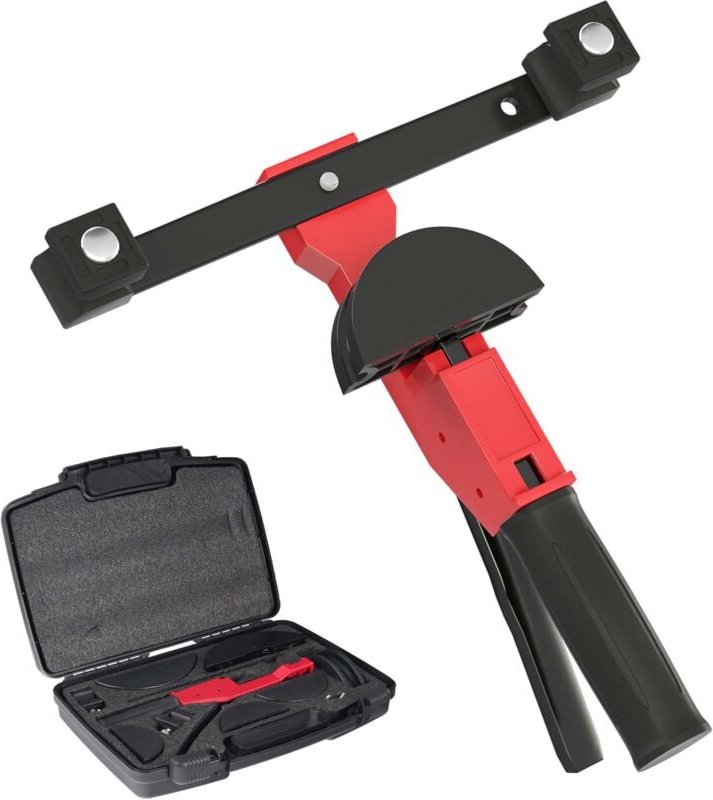 Wiltec Rohrbiegemaschine manuell, für Rohrdurchmesser 14-32 mm und Biegeradius bis 90°, Handbiegegerät für Alu-, Kupfer-...