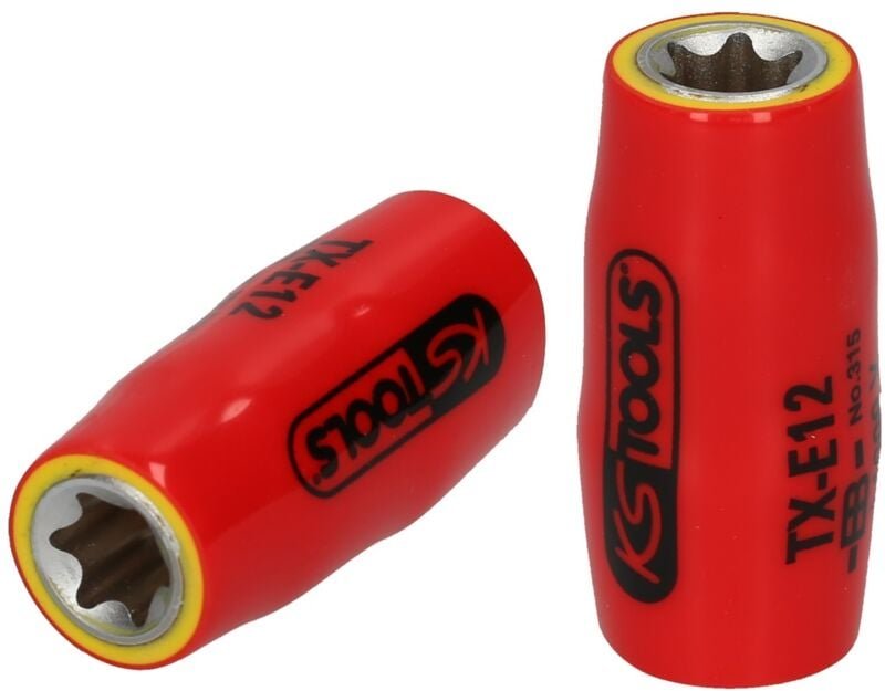 3/8' Torx-E-Stecknuss mit Schutzisolierung, E7