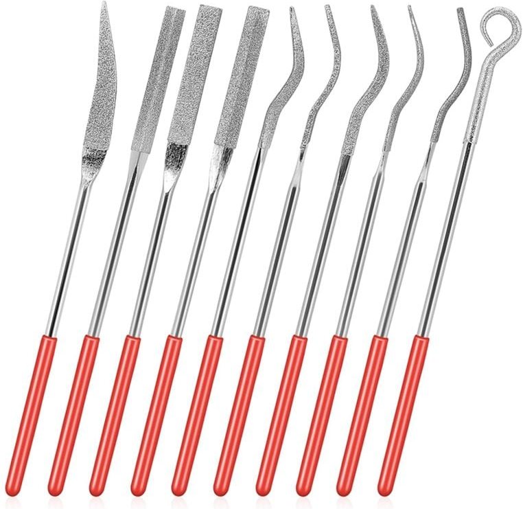 10-teiliges Mini-Diamant-Nadelfeilen-Set