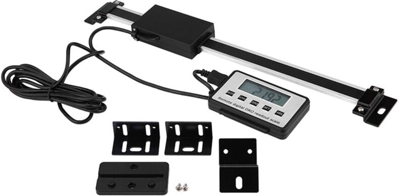 0–200 mm genaues digitales lineares Maßstab-LCD-Anzeige-Kit für Fräs- und Drehmaschinen - Zoternen