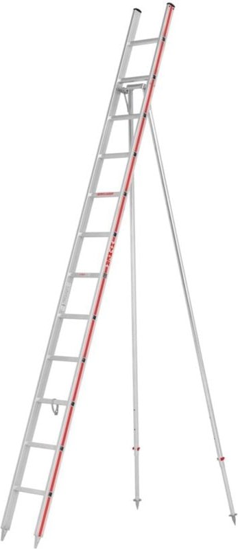 Hymer Obstbaumleiter, 12 Sprossen, Länge 3,60 m