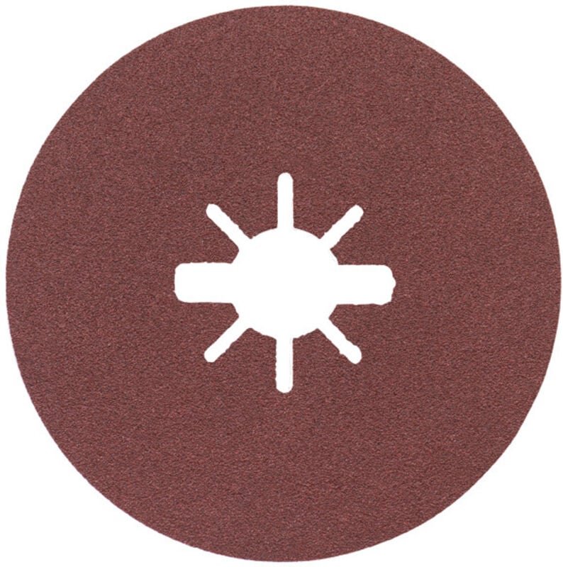 Bosch - x-lock Fiberschleifscheibe, Ø115 mm, k 100, R444, Expert for Metal, 1 Stk.