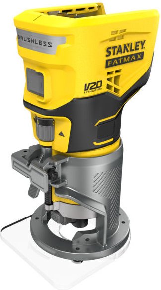 Stanley Werkzeug - 18V Akku-Oberfräse, ohne Akku und Ladegerät SFMCW400B-XJ