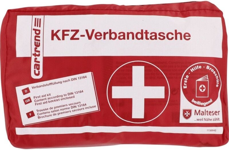 KFZ-Verbandtasche rot Verbandskasten - Cartrend