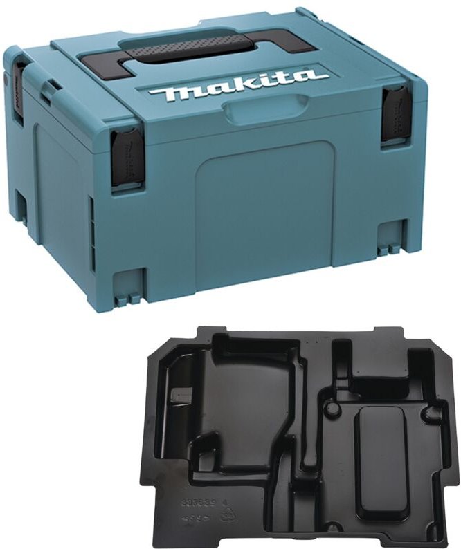 Koffer Makita makpac 3 + Tiefziehteil DJV180/182 (837639-4)