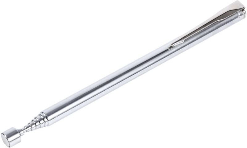 Thumbnail - Memkey - Teleskopisch, magnetisch, tragbar, einfach aufzunehmen, Stangenstab, ausziehbares Magnet-Handwerkzeug (Silber)