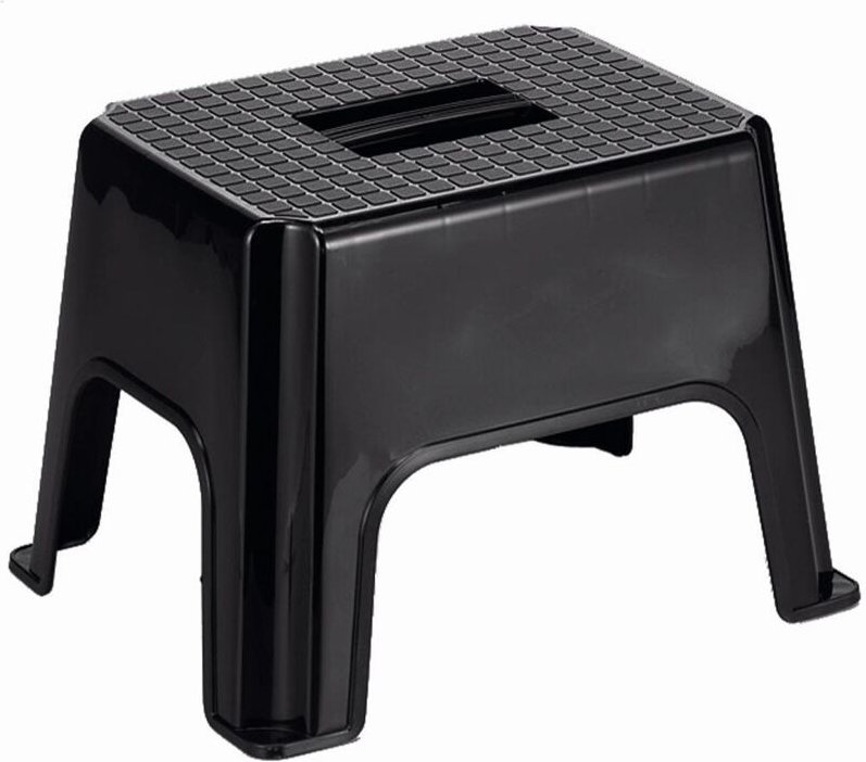 Universalhocker schwarz