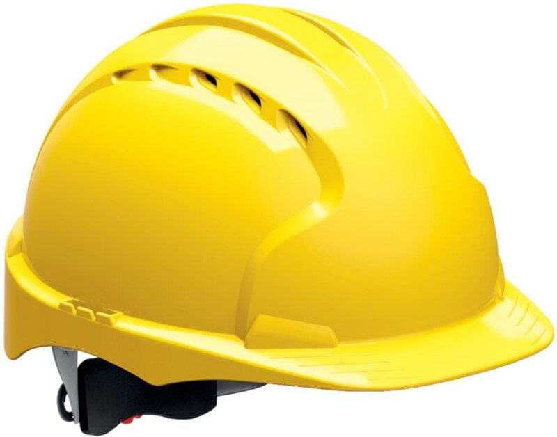 JSP Schutzhelm EVOLite 3 mit Drehverschluss EN 397 EN 14052 gelb