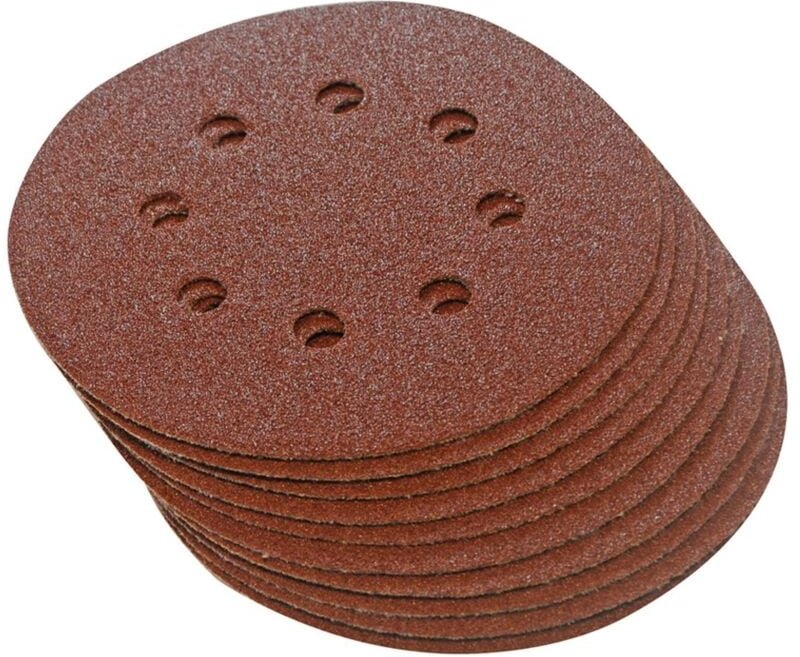 Schleifscheiben mit Perforation und Selbsthaftung - 150 mm - 10 Stück Körnung 60