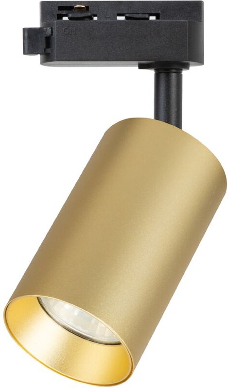 Rohrschienenleuchte Gold 1xGU10