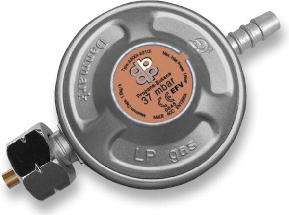 37 mbar Gasdruckregler mit Sicherheitsventil