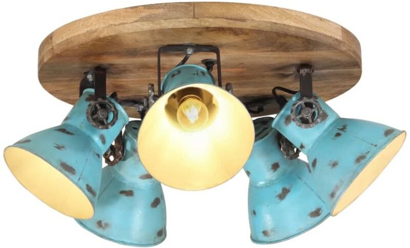 Deckenleuchte 25 W Blau 50x50x25 cm E27 vidaXL218265