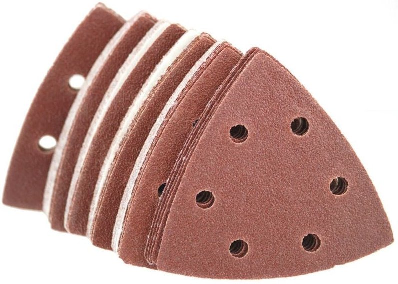 50 Klett Schleifdreiecke Korn 120 93mm Deltaschleifer Schleifscheiben