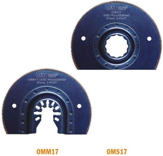 Oms17-X1 87mm Riff-Segmentsägeblatt Für Holz Und Metall