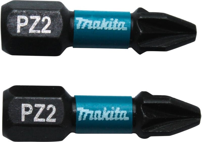 Bit PZ2 25 mm 2 Stück Impact Black B-63644 - Makita
