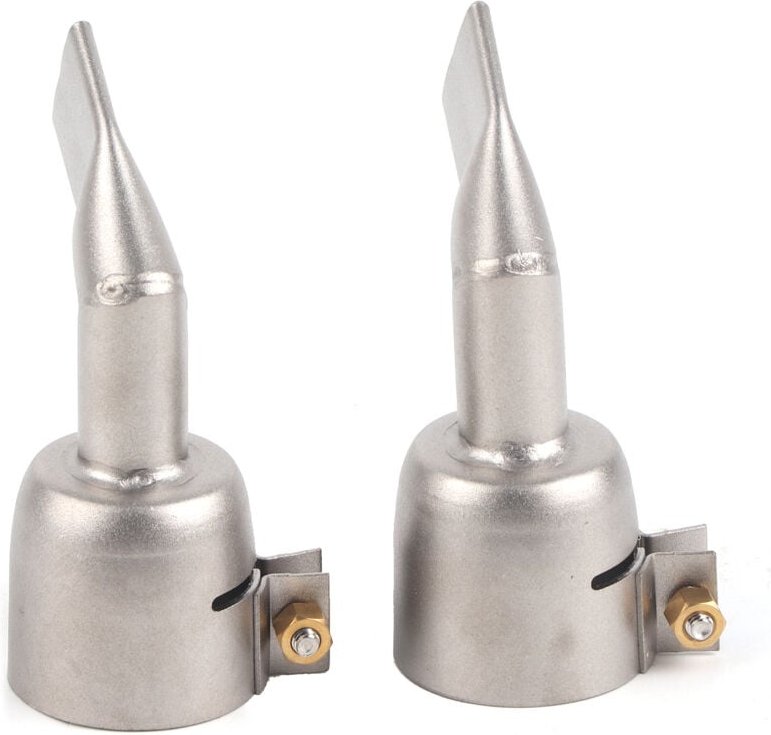 Zoternen 120 Grad Heißluft-Kunststoff-Schweißbrenner, Zubehör, 2 Stück, Schweißpistolendüse