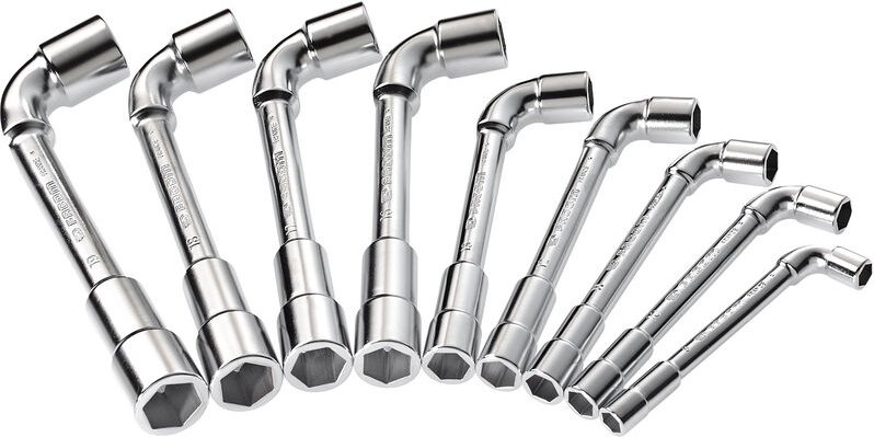 Satz mit 9 offenen Steckschlüsseln Facom 75.J9PB