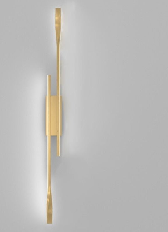 Innen Wandleuchte Modern Wandlampe Golden Kreative Deckenleuchte für Korridor Kaltweiß Licht