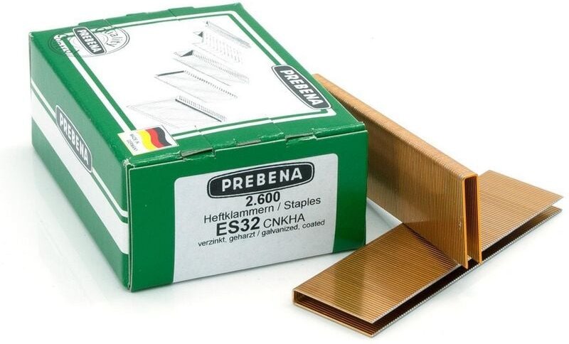 Heftklammern ES32CNKHA - neue vpe 2.600 Stück - Prebena