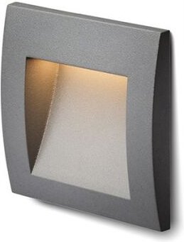 Deckeneinbauleuchte gordiq s grau anthrazit 230V led 1.5W IP65 3000K