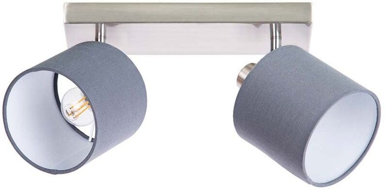 Wohnzimmerleuchte Deckenlampe Flurleuchte 2 Flammig Spots verstellbar E14 B 25cm