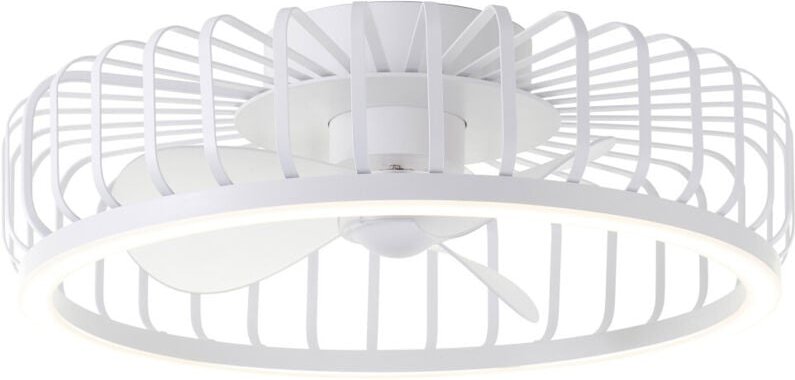 Brilliant LED Deckenventilator Capo Ø 48 cm 36 W weiß Deckenlampen & Kronleuchter