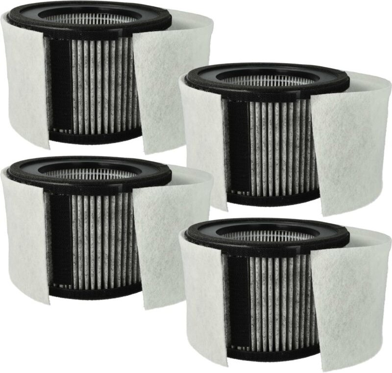4x Filter Ersatz für Leifheit / Soehnle 68129, 68106 für Luftbefeuchter - Luftfilter - Vhbw