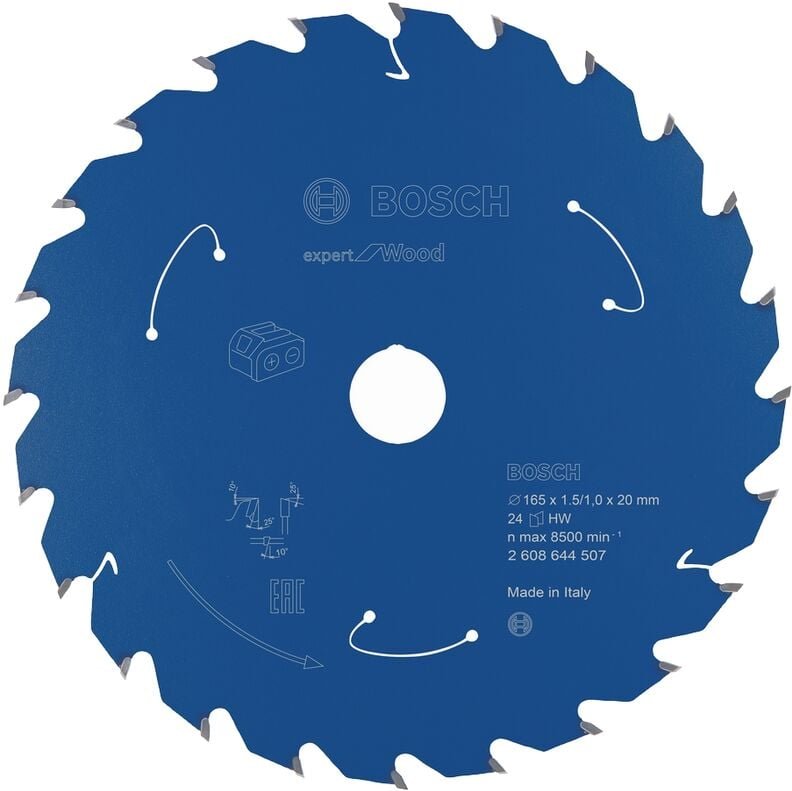 Kreissägeblatt ex wo h 165x20x - 2608644507 - Bosch