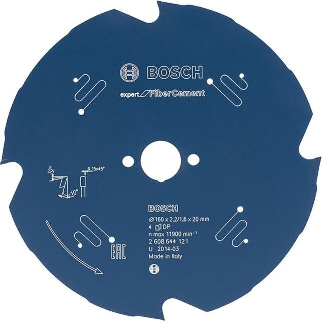 Kreissägeblatt Expert for Fibre Cement, 300 x 30 x 2,4 mm, 8 - Bosch