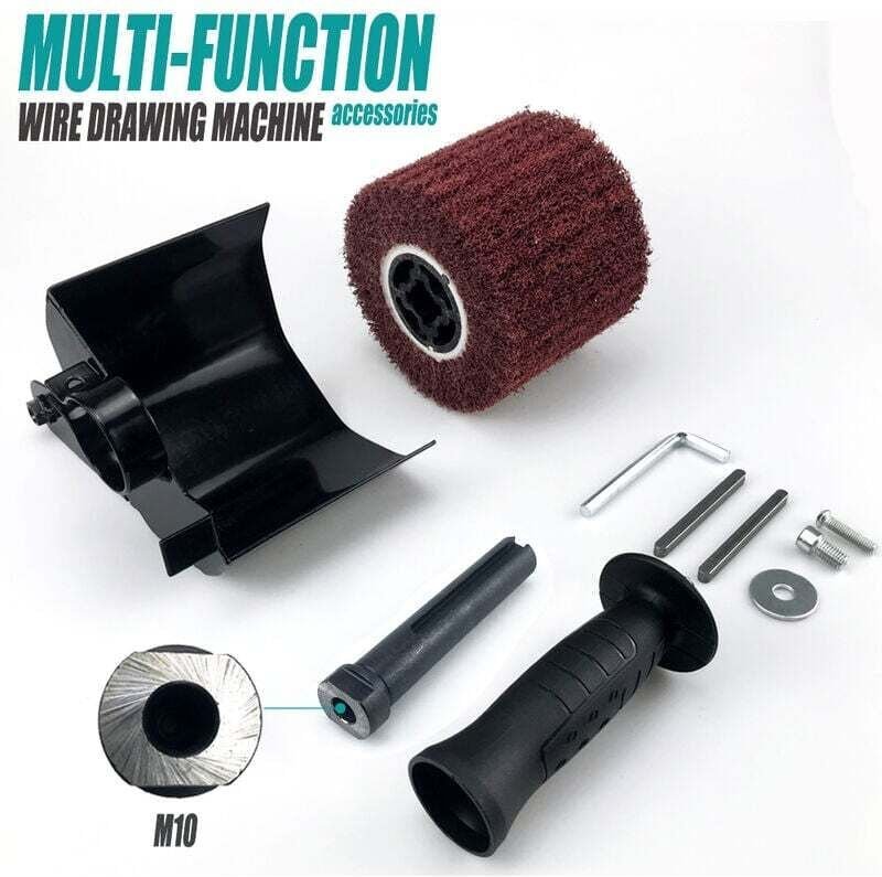 Glättpoliermaschine und Zubehör für Winkelschleifer, Winkelschleiferzubehör, M10 Polierscheibenziehmaschine