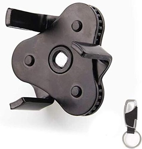 Ersandy - lfilterschlüssel 3 Krallen in beide Richtungen verstellbar 53-108mm Universal