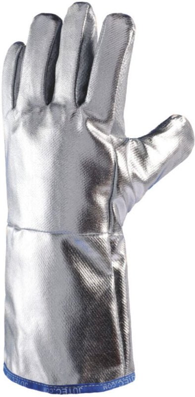 Hitzeschutzhandschuh-Paar, Handschuhgröße: uni aus Glasgewebe / Preox-Aramidgewebe - Jutec