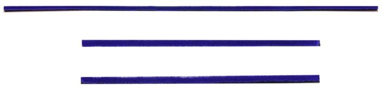 3 Teilige Weiche PlüSch Streifen für V6 V7 V8 V10 V11 Sauger Soft Rollen Kopf ZubehöR Teile