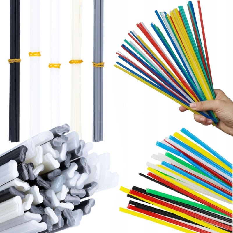 Thumbnail - Prowelder Kit Mini Kompletter Satz Bindemittel (5 Arten - 2x PP, PE, ABS, PVC) + Starter-Set Bindemittel 50 Stück 5 Arte...