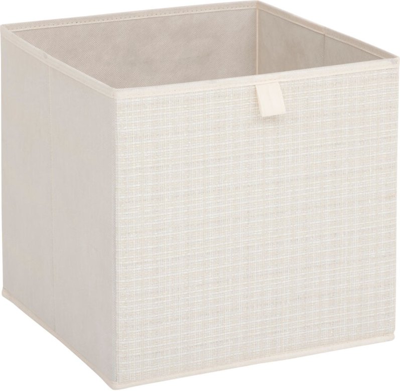 5five Simply Smart - Aufbewahrungsbox mix n modul tweed beige 31x31cm - 5five