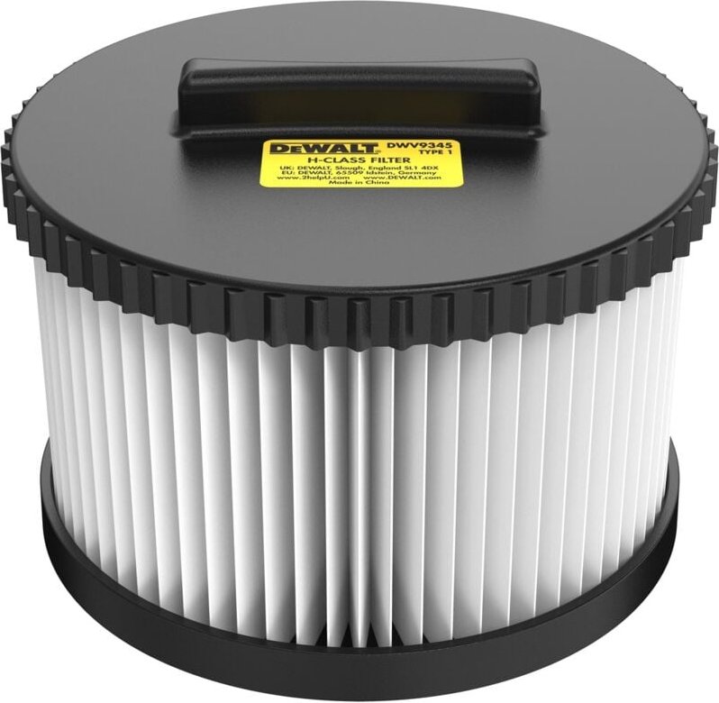 2er-Pack Ersatzfilter der Klasse h Dewalt DWV9345-XJ