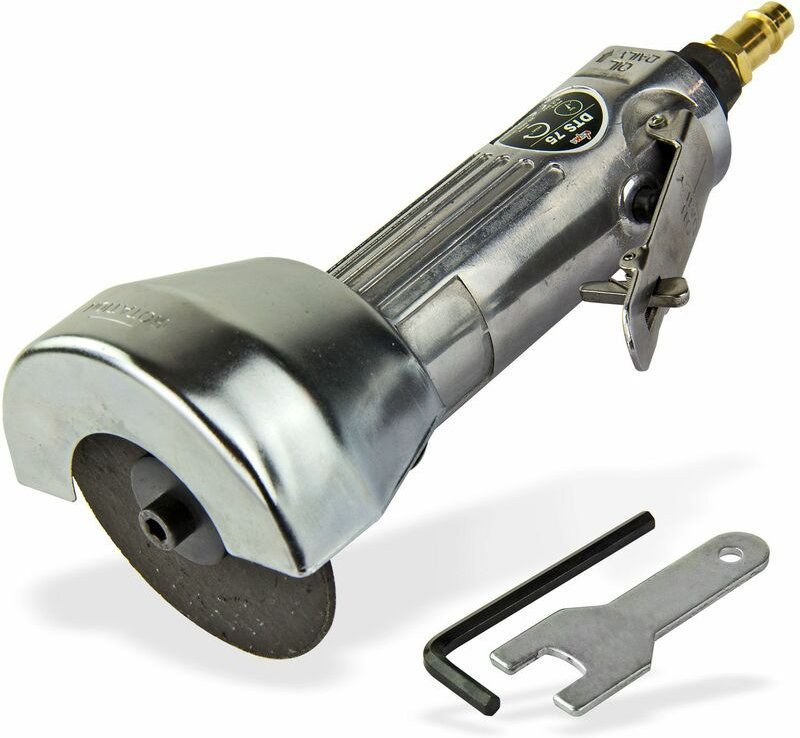 Druckluft Trennschleifer ø 75mm Set Trennscheiben Winkelschleifer Stabschleifer