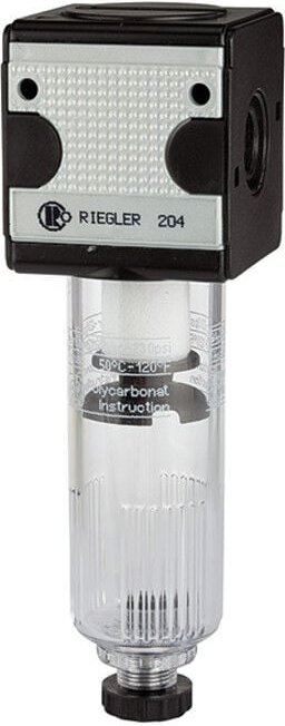 Filter multifix 4000 L/min PC-Behälter, max. 16 bar, G3/4' - Riegler