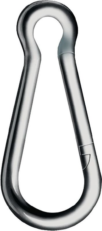 Kleinsorge 3014012V Karabinerhaken DIN 5299, Form C Länge 140 mm Drahtstärke 12