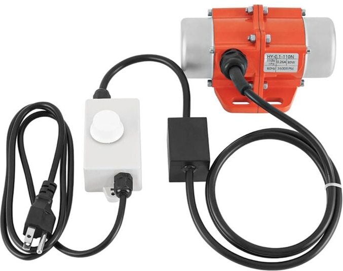 Tlily - 30W Betonvibrationssieb, Vibrationsmotor mit Drehzahlregler