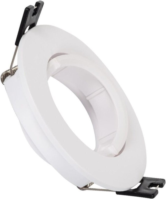 Efectoled - Downlight-Ring Rund Schwenkbar für LED-Glühbirne GU10 / GU5.3 ø 70 mm Weiß