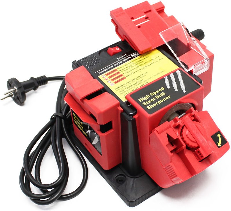 Universal Schleifmaschine 65 w, Schärfmaschine für Messer, Schere und Bohrer, Werkzeug u. a. zum Messer schleifen und St...