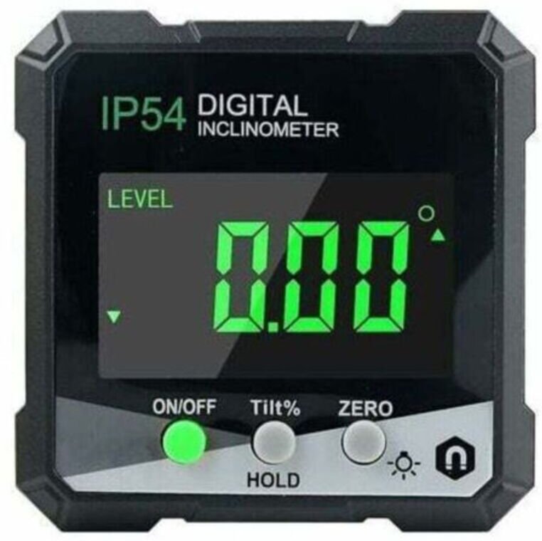 Digitaler Winkelmesser, Winkelmesser mit LCD-Bildschirm, Neigungsmesser mit Magnet, digitale Winkelmessung