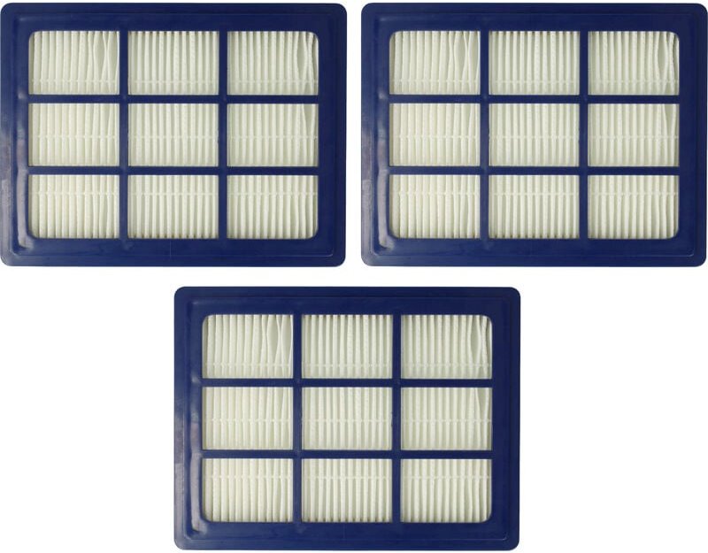 Thumbnail - Filterset 3x Staubsaugerfilter kompatibel mit Nilfisk GD10 Hepa, GD5 Hepa, GD5 Hepa Basic Staubsauger - hepa Filter Alle...