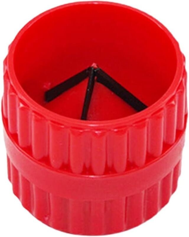 Sollbry - 2-in-1-Kupfer-Entgrater, Mehrschicht-Entgrater, Kupferrohr, universelles Rohr-Entgratungswerkzeug, Lauf-Entgra...